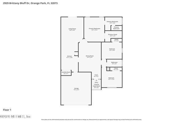 2929 BRITTANY BLUFF Drive, Orange Park, FL 32073