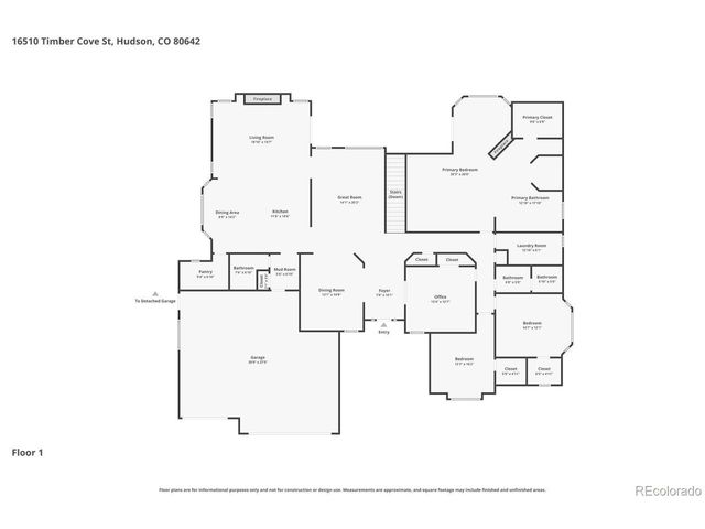 16510 Timber Cove St, Hudson, CO 80642