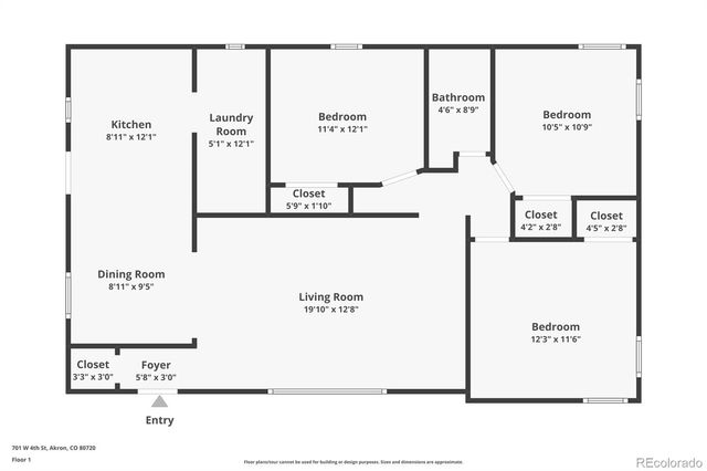 701 4th Street, Akron, CO 80720