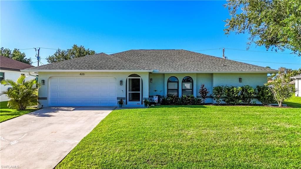 420 SW 37th ST, CAPE CORAL, FL 33914 — exterior