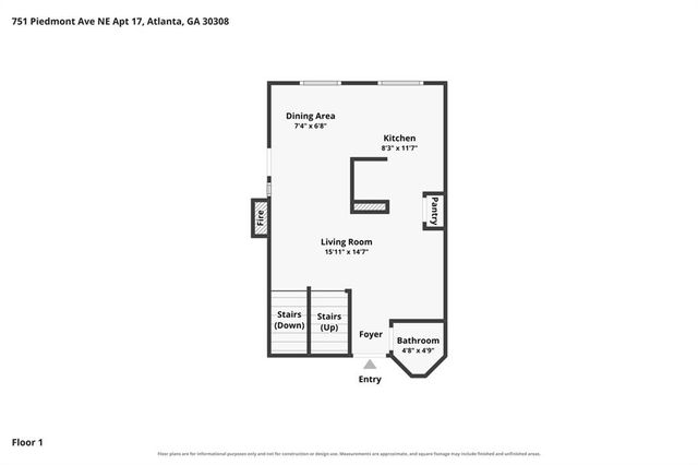 751 Piedmont Avenue NE 17, Atlanta, GA 30308