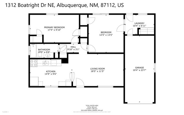 1312 Boatright Drive NE, Albuquerque, NM 87112