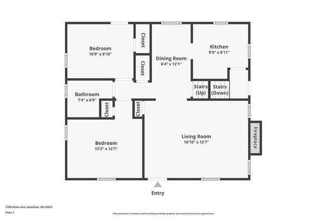 1709 Helen Avenue, Hamilton, OH 45011