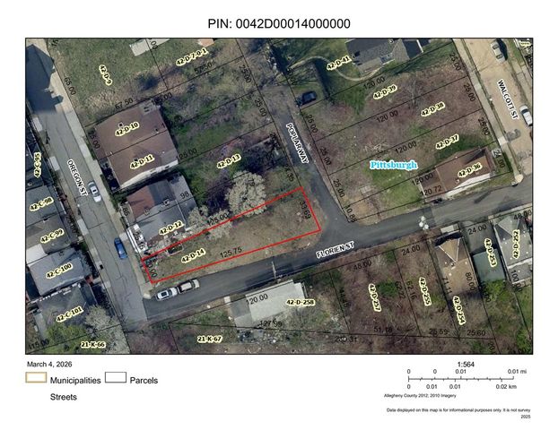 0 Oregon Street, Esplen, PA 15204