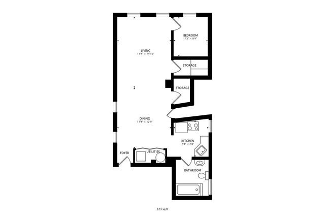 812 W 19th Street 2F, Chicago, IL 60608