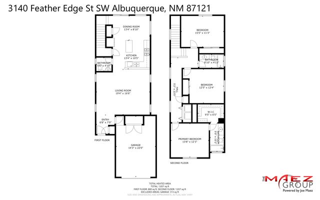 3140 Feather Edge Street SW, Albuquerque, NM 87121