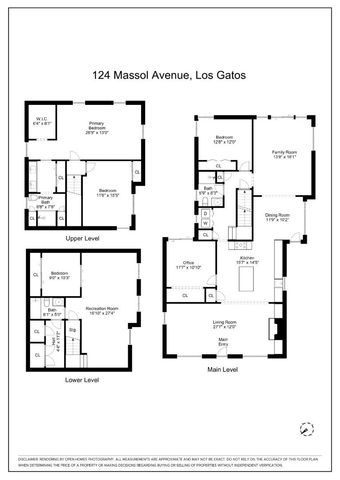 124 Massol Avenue, Los Gatos, CA 95030