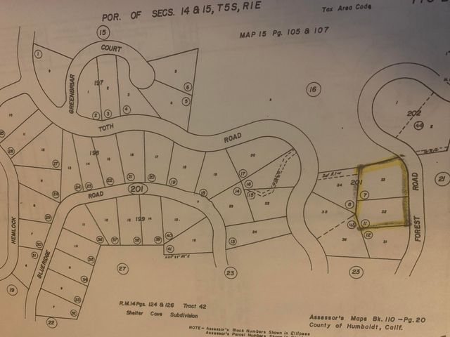 454 & 476 Forest Road, Shelter Cove, CA 95589