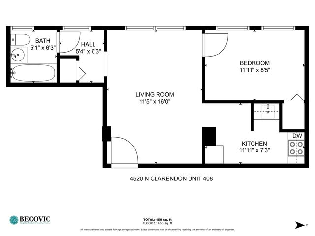 4520 N CLARENDON Avenue 708, Chicago, IL 60640