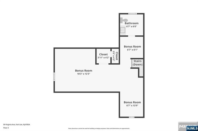 59 Virginia Avenue, Fort Lee, NJ 07024