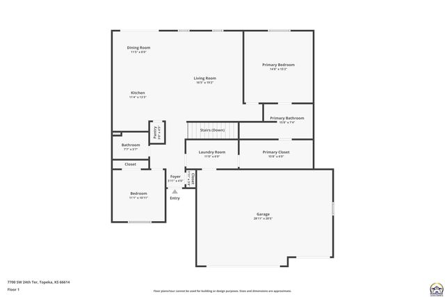 7700 SW 24th TER, Topeka, KS 66614