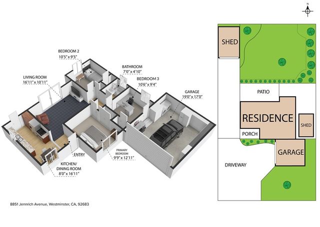 8851 Jennrich Avenue, Westminster, CA 92683