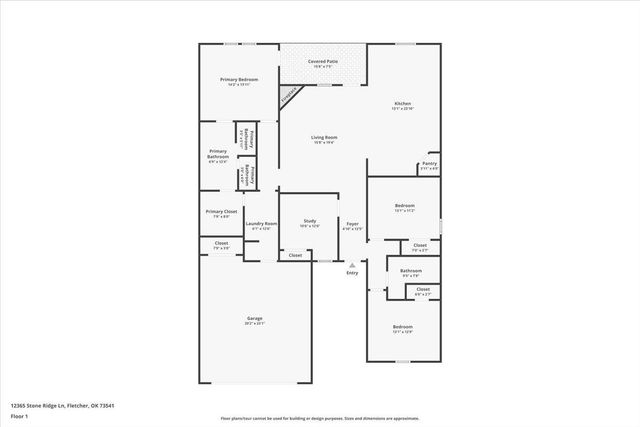 12365 NE Stone Ridge Ln, Fletcher, OK 73541