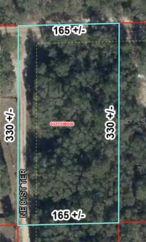 TBD NE 120TH STREET, Bronson, FL 32621