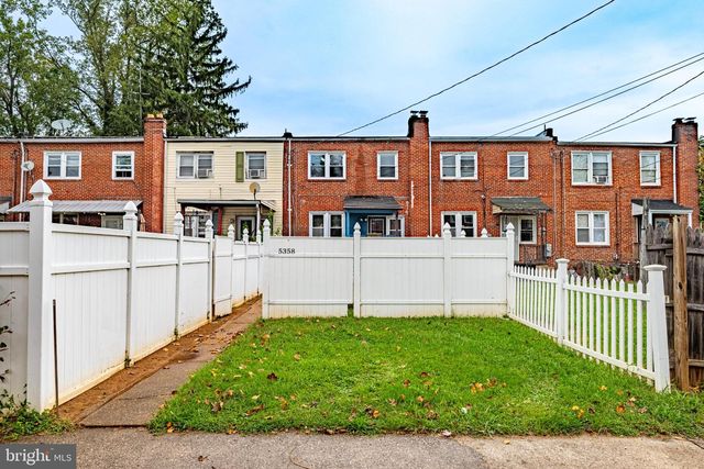 5358 CUTHBERT AVE, Baltimore, MD 21215