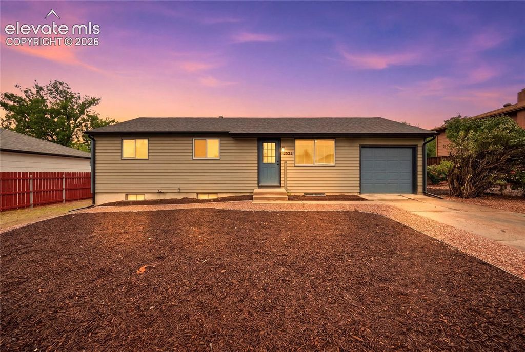 2022 Olympic Drive, Colorado Springs, CO 80910 — exterior
