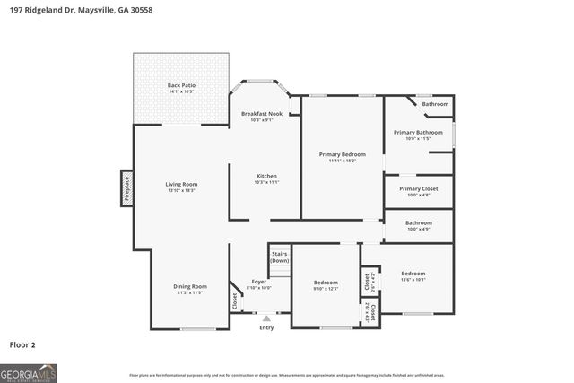 197 Ridgeland Drive, Maysville, GA 30558