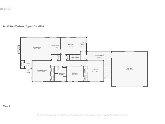 14180 Sw 103rd Ave, Tigard, OR 97224