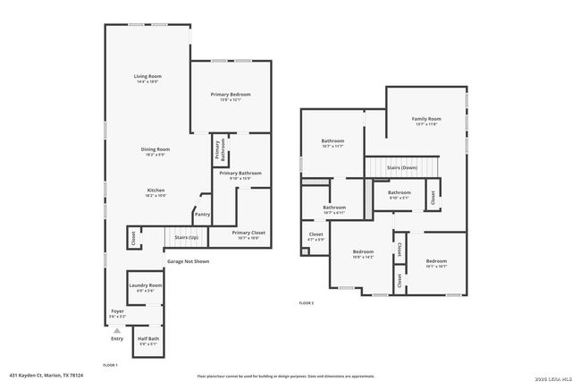 431 Kayden Court, Marion, TX 78124