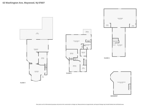 63 WASHINGTON AVE, Maywood, NJ 07607