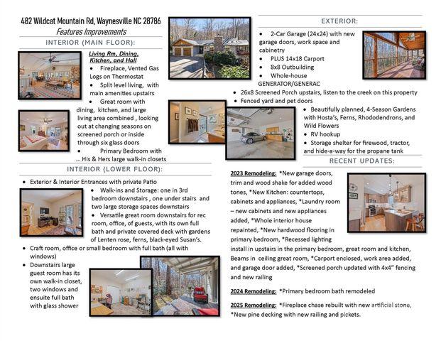 482 Wildcat Mountain Road, Waynesville, NC 28786