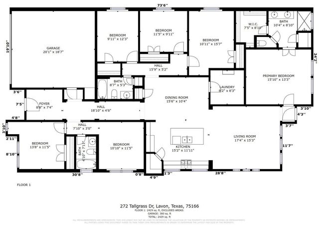 272 Tallgrass Drive, Lavon, TX 75166
