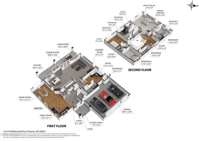 1615 W WILDWOOD Drive, Phoenix, AZ 85045