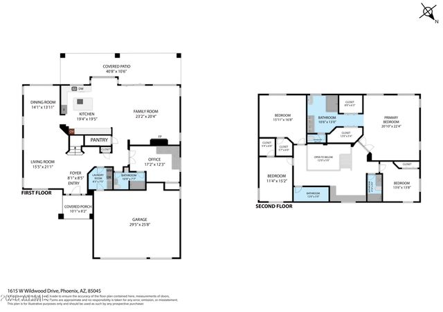 1615 W WILDWOOD Drive, Phoenix, AZ 85045