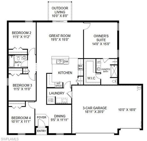 3019 27th ST SW, Lehigh Acres, FL 33976