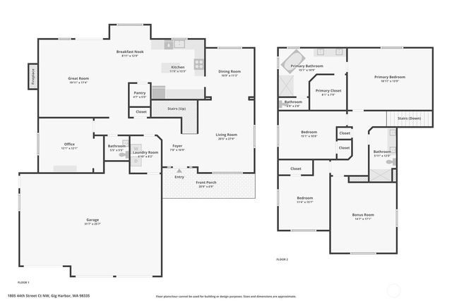 1805 44th Street Ct NW, Gig Harbor, WA 98335