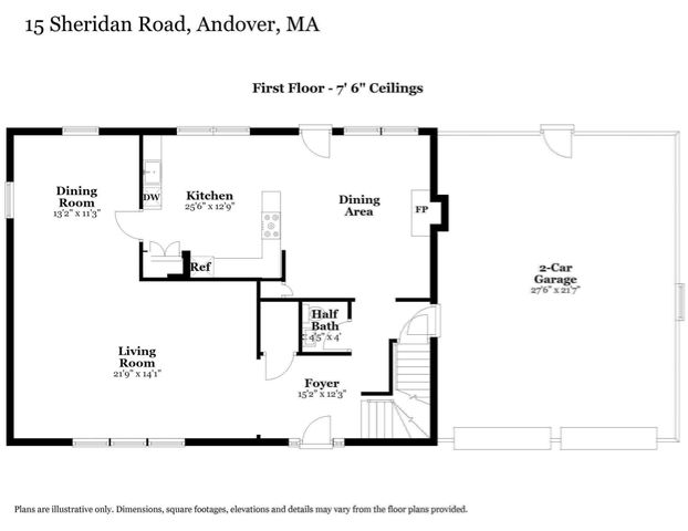 15 Sheridan Road, Andover, MA 01810