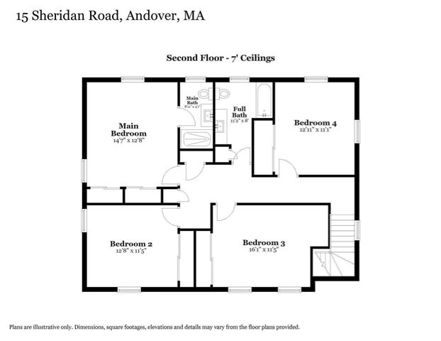 15 Sheridan Road, Andover, MA 01810