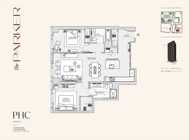 55 Lagrange St PH21C, Boston, MA 02116