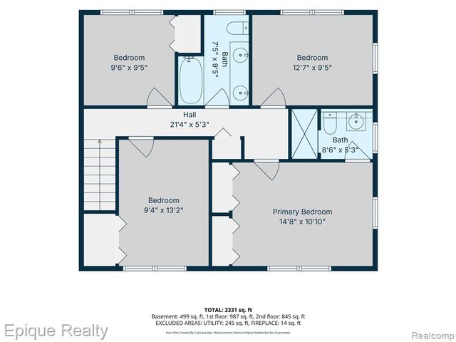 2774 Brady Drive, Bloomfield Hills, MI 48304
