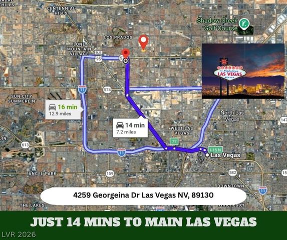 4259 Georgeina Drive, Las Vegas, NV 89130