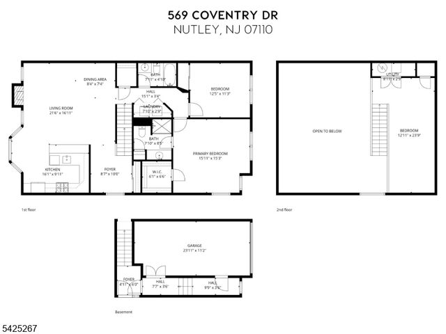 569 Coventry Dr 569, Nutley Twp., NJ 07110