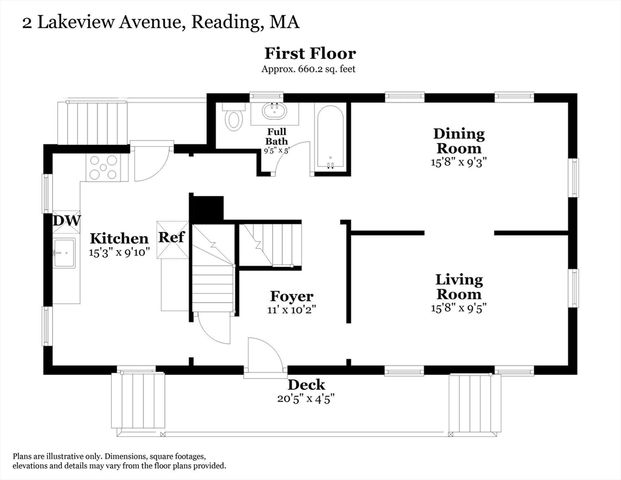 2 Lakeview Ave, Reading, MA 01867