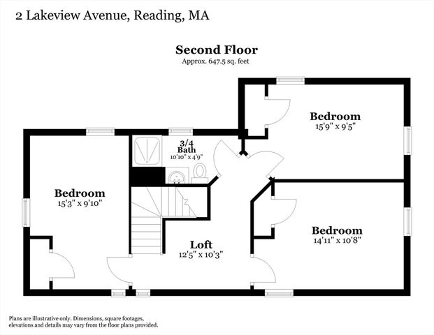 2 Lakeview Ave, Reading, MA 01867