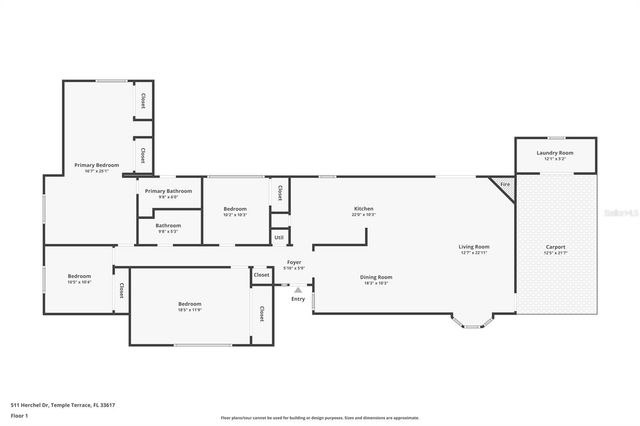 511 HERCHEL DRIVE, Temple Terrace, FL 33617