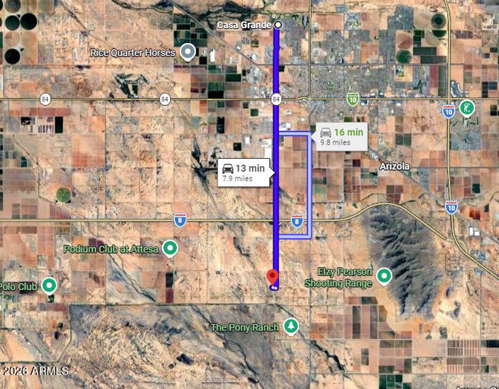 8736 Fox Road -, Casa Grande, AZ 85193 — exterior