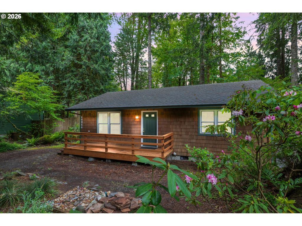 64954 E MOUNTAIN MEADOW Ln, Rhododendron, OR 97049 — exterior