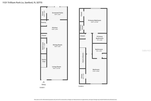 1121 TRILLIUM PARK LANE, Sanford, FL 32773