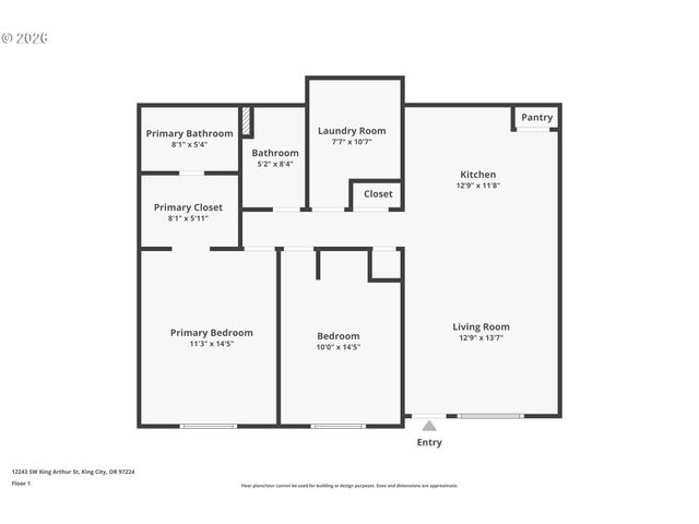 12243 Sw KING ARTHUR St, King City, OR 97224