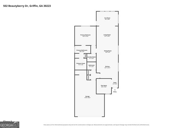 502 Beautyberry Drive, Griffin, GA 30223