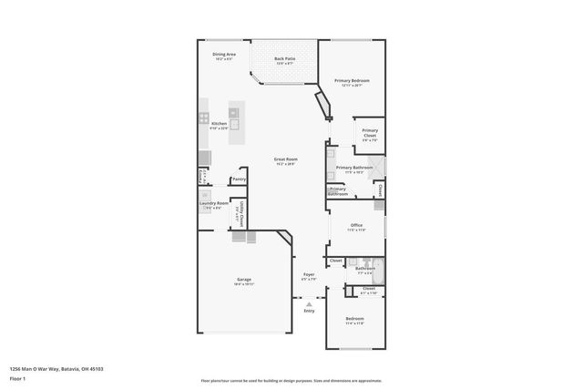 1256 Man O War Way, Batavia Twp, OH 45103