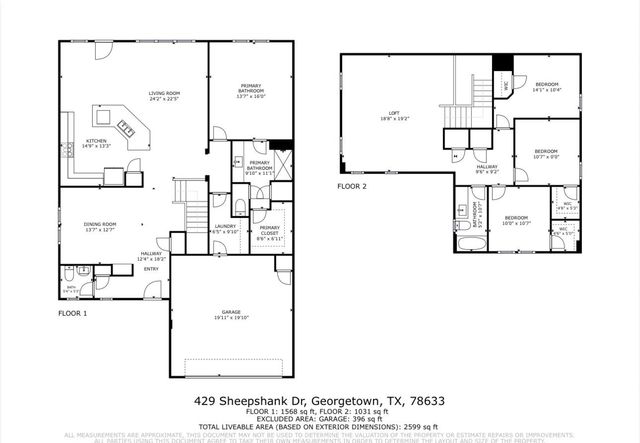 429 Sheepshank DR, Georgetown, TX 78633