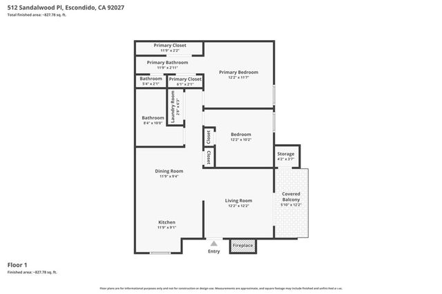 512 Sandalwood 1, Escondido, CA 92027