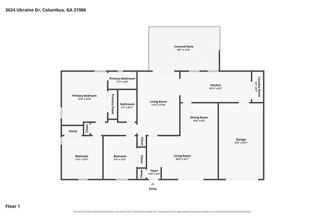 3624 Ukraine Drive, Columbus, GA 31906