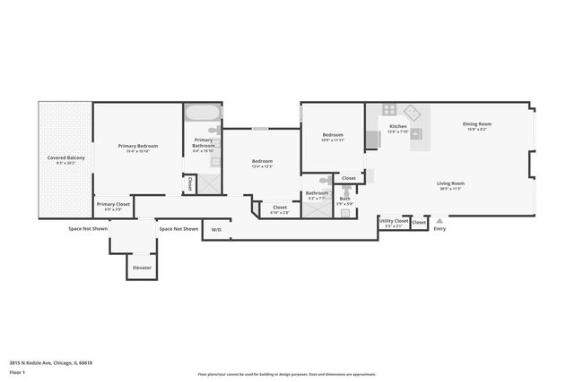 3815 N Kedzie Avenue 2S, Chicago, IL 60618