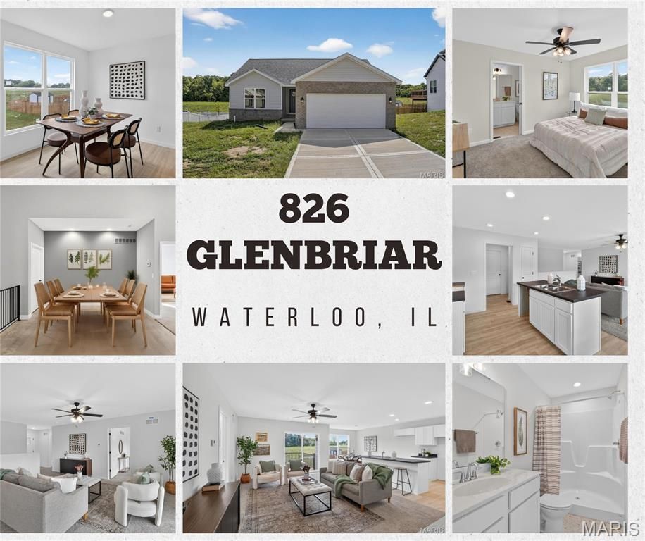 826 Glenbriar, Waterloo, IL 62298